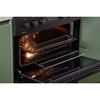 CDA CFD600MB Dual Fuel Cooker with Double Oven, Black, A Rated