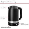 KitchenAid 5KEK1701BBM 1.7 Litre Matte Black Variable Temperature Kettle