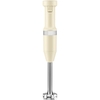 KitchenAid 5KHBV83BAC Almond Cream Hand Blender with Accessories
