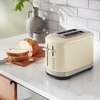 KitchenAid 5KMT2109BAC Almond Cream Toaster, 2 Slice