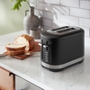 KitchenAid 5KMT2109BBM Matte Black Toaster, 2 Slice