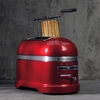 KitchenAid 5KMT2204BER Artisan Empire Red Retro Toaster, 2 Slice