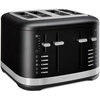 KitchenAid 5KMT4109BBM Matte Black Toaster, 4 Slice