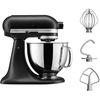 KitchenAid 5KSM125BBM Artisan Mixer Tilt-Head 4.7L, Matte Black