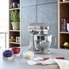 KitchenAid 5KSM125BCU Artisan Retro Mixer Tilt-Head 4.7L, Contour Silver