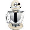 KitchenAid 5KSM175PSBAC Artisan Retro Mixer Tilt-Head 4.8L with Extra Accessories, Almond Cream