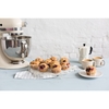 KitchenAid 5KSM175PSBAC Artisan Retro Mixer Tilt-Head 4.8L with Extra Accessories, Almond Cream