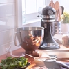 KitchenAid 5KSM175PSBOB Artisan Retro Mixer Tilt-Head 4.8L with Extra Accessories, Onyx Black