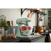 KitchenAid 5KSM175PSBPT Artisan Retro Mixer Tilt-Head 4.8L with Extra Accessories, Pistachio