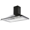 Rangemaster Classic CLAHDC90BC 90cm Chimney Cooker Hood Black / Chrome, D Rated
