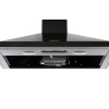 Rangemaster LEIHDC90BC 90cm Chimney Cooker Hood Black / Chrome, D Rated