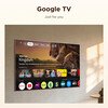 TCL 65A400 PRO-UK 65" QD-Mini LED Smart Television, 4K Ultra HD, Black, D Rated