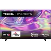 Toshiba 65UV1563DB 65" DLED Smart Television, 4K Ultra HD, Black, D Rated