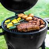 Char-Griller 6719 Akorn Kamado Grill & Smoker, Black