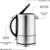 Dualit 72905 Architect Kettle, Silver