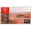 TCL 75A300W-UK 75" QLED Smart Television, 4K Ultra HD, White, F Rated