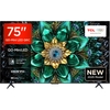 TCL 75Q6C-UK 75" Mini LED Smart Television, 4K Ultra HD, Black, F Rated