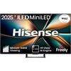 Hisense 75U7QTUK 75" ULED Mini LED Smart Television, 4K Ultra HD, Black, E Rated