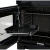 Rangemaster KCH110DFFBL/C 110cm Dual Fuel Range Cooker Kitchener Black / Chrome, A Rated