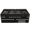 Rangemaster KCH110DFFCR/C 110cm Dual Fuel Range Cooker Kitchener Cream / Chrome, A Rated