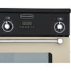 Rangemaster KCH110ECBL/C 110cm Ceramic Range Cooker Kitchener Black / Chrome, B Rated