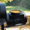 Char-Griller CG30044223 Competition Pro Offset Smoker & Grill, Black