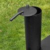 Char-Griller CG30044223 Competition Pro Offset Smoker & Grill, Black