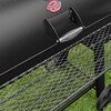 Char-Griller CG30044223 Competition Pro Offset Smoker & Grill, Black