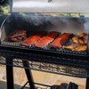 Char-Griller CG30044223 Competition Pro Offset Smoker & Grill, Black