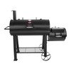Char-Griller CG30044223 Competition Pro Offset Smoker & Grill, Black