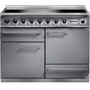 Falcon 1092 Deluxe Stainless Steel Chrome 110cm Induction Range Cooker, A Rated