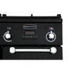 Rangemaster KCH90DFFBL/C 90cm Dual Fuel Range Cooker Kitchener Black / Chrome, A Rated