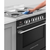 Fisher & Paykel OR90SCG4B1 Series 7 Classic 90cm Dual Fuel Range Cooker, Black, A Rated