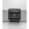 Fisher & Paykel OR90SCG4B1 Series 7 Classic 90cm Dual Fuel Range Cooker, Black, A Rated