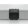 Fisher & Paykel OR90SCG6B1 Series 9 Classic 90cm Dual Fuel Range Cooker, Black, A Rated