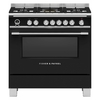 Fisher & Paykel OR90SCG6B1 Series 9 Classic 90cm Dual Fuel Range Cooker, Black, A Rated