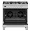Fisher & Paykel OR90SDG4X1 Series 7 Contemporary 90cm Dual Fuel Range Cooker, Stainless Steel, A Rated