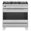 Fisher & Paykel OR90SDG4X1 Series 7 Contemporary 90cm Dual Fuel Range Cooker, Stainless Steel, A Rated