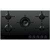 Fisher & Paykel CG905DNGGB4 90cm 5 Burner Gas Hob, Black