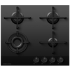Fisher & Paykel CG604DNGGB4 60cm 4 Burner Gas Hob, Black