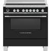 Fisher & Paykel OR90SCI6B1 Series 9 Classic 90cm Induction Range Cooker, Black, A Rated