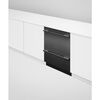 Fisher & Paykel DD60DDFHB9 Series 9 Contemporary Integrated Double DishDrawer&trade; Dishwasher, 12 Place Settings, E Rated