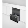 Fisher & Paykel DD60DDFHB9 Series 9 Contemporary Integrated Double DishDrawer&trade; Dishwasher, 12 Place Settings, E Rated
