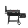 Char-Griller 8250 Grand Champ Offset Smoker & Grill, Black