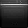 Fisher & Paykel OB60SD13PLX1 Built-In Electric Single Oven with Pyrolytic Cleaning, Black, A Rated