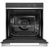 Fisher & Paykel OB60SD11PLX1 Built-In Electric Single Oven with Pyrolytic Cleaning, Black, A Rated