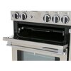 Rangemaster PROP110ECSS/C 110cm Ceramic Range Cooker Professional Plus Stainless Steel / Chrome, A Rated