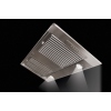 Rangemaster REXT720 Canopy Cooker Hood Stainless Steel, D Rated