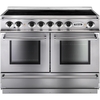 Falcon 1092 Continental Stainless Steel Chrome 110cm Induction Range Cooker, A Rated