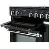 Rangemaster PROP110DFFSS/C 110cm Dual Fuel Range Cooker Professional Plus Stainless Steel / Chrome, A Rated